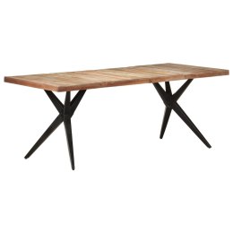 Stół jadalniany, 200x90x76 cm, lite drewno z odzysku Lumarko!