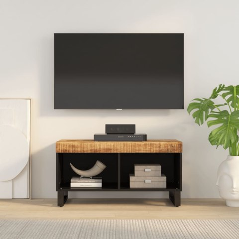 VidaXL Szafka pod telewizor, 85x33x43,5 cm, lite drewno mango