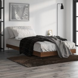 Rama łóżka, brązowy dąb, 100x200 cm, materiał drewnopochodny Lumarko!