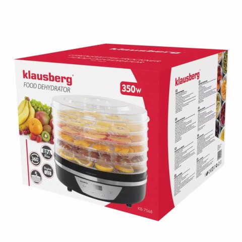 SUSZARKA DO GRZYBÓW OWOCÓW ZIÓŁ KLAUSBERG KB-7568 Lumarko!