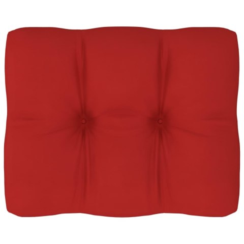 Poduszka na sofę z palet, czerwona, 50x40x10 cm Lumarko!