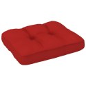 Poduszka na sofę z palet, czerwona, 50x40x10 cm Lumarko!