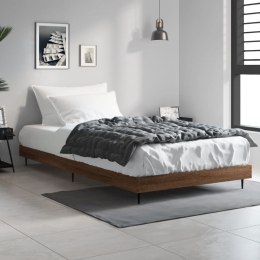 Rama łóżka, brązowy dąb, 90x200 cm, materiał drewnopochodny Lumarko!