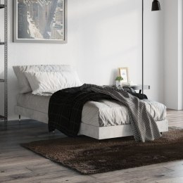 VidaXL Rama łóżka, szarość betonu, 75x190 cm, materiał drewnopochodny