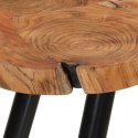VidaXL Stolik barowy z bala, 90x54x105 cm, lite drewno akacjowe