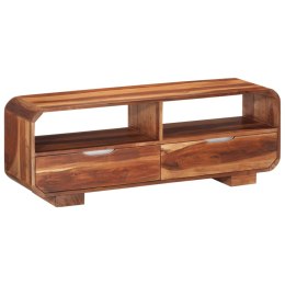 VidaXL Szafka pod TV, 110x30x40 cm, lite drewno akacjowe