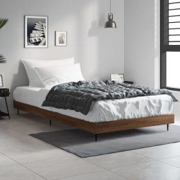 Rama łóżka, brązowy dąb, 100x200 cm, materiał drewnopochodny Lumarko!