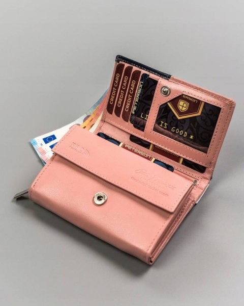 Średni portfel damski ze skóry naturalnej — Peterson Lumarko!