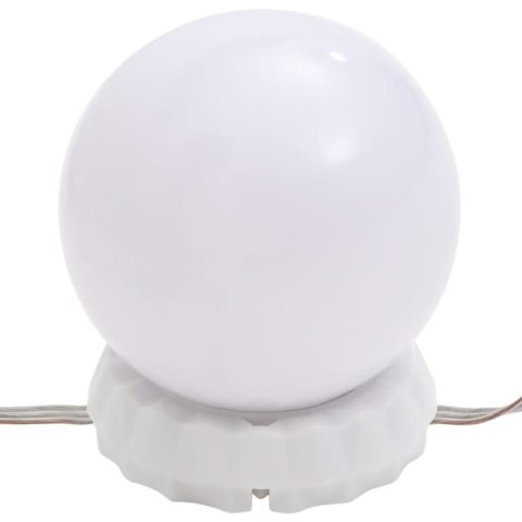Toaletka z oświetleniem LED, dąb sonoma, 86,5x35x136 cm