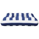 Poduszka na paletę, niebiesko-białe paski, 50x50x12 cm, tkanina Lumarko!