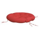 Okrągła poduszka, czerwona, Ø 100 x11 cm, tkanina Oxford Lumarko!