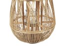 Lampion drewniany 56 cm naturalny TONGA Lumarko!