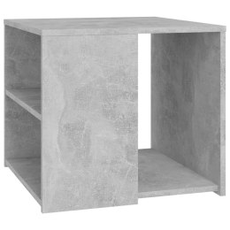 Stolik boczny, szarość betonu, 50x50x45 cm, płyta wiórowa Lumarko!