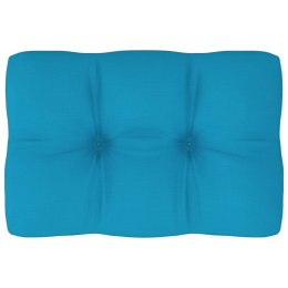 VidaXL Poduszka na paletę, niebieska, 60x40x10 cm, tkanina
