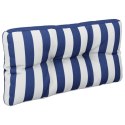 Poduszka na palety, niebiesko-białe paski, 80x40x12 cm, tkanina Lumarko!