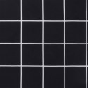VidaXL Poduszki na ławkę ogrodową, 2 szt., czarne w kratę, 100x50x7 cm
