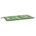 Poduszki na ławkę ogrodową, 2 szt., wzór w liście, 100x50x7 cm Lumarko!