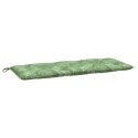 Poduszki na ławkę ogrodową, 2 szt., wzór w liście, 120x50x7 cm Lumarko!