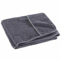 VidaXL Ręczniki plażowe, 2 szt., antracytowe, 60x135 cm, 400 g/m²