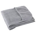 Ręczniki plażowe, 2 szt., szare, 75x200 cm, tkanina, 400 g/m² Lumarko!