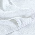 Ręczniki plażowe, 4 szt., białe, 60x135 cm, tkanina, 400 g/m² Lumarko!