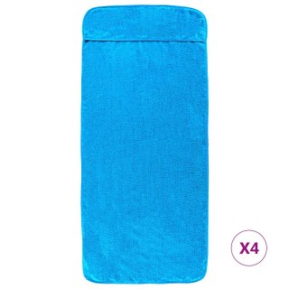 Ręczniki plażowe, 4 szt., turkusowe, 60x135 cm, 400 g/m² Lumarko!