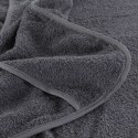 VidaXL Ręczniki plażowe, 6 szt., antracytowe, 60x135 cm, 400 g/m²