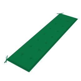 Poduszka na ławkę ogrodową, zielona 200x50x3 cm, tkanina Oxford Lumarko!