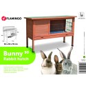 FLAMINGO Klatka dla królika Bunny 90, 91x45x70 cm, brązowa