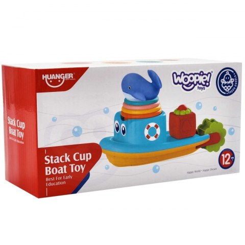 Zabawka Wodna Statek Wieloryb Kubeczki Przelewowe Lumarko!