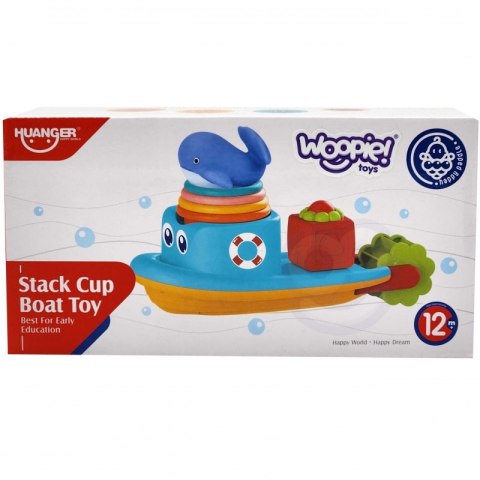 Zabawka Wodna Statek Wieloryb Kubeczki Przelewowe Lumarko!