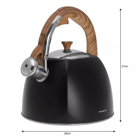  Czajnik Z Gwizdkiem Klausberg 3l Kb-7498 Lumarko!