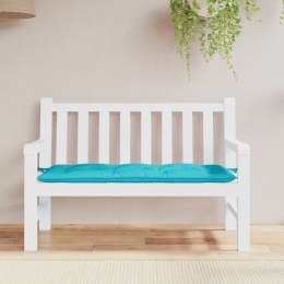 Poduszka na ławkę ogrodową, turkusowa, 120x50x7 cm, tkanina Lumarko!