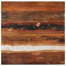 Kwadratowy blat stołu 70x70 cm, 25-27 mm, lite drewno z odzysku Lumarko!