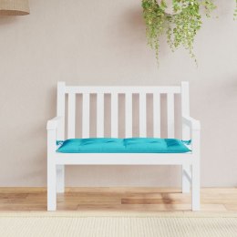 Poduszka na ławkę ogrodową, turkusowa, 110x50x7 cm, tkanina Lumarko!