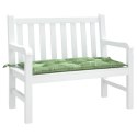 Poduszka na ławkę ogrodową, wzór w liście, 110x50x7 cm, tkanina Lumarko!