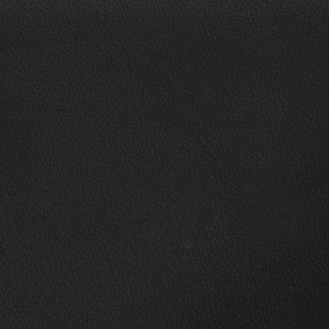 VidaXL Szezlong, czarny, sztuczna skóra