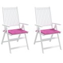 Poduszki na krzesła ogrodowe, 2 szt., różowe, 40x40x3 cm Lumarko!
