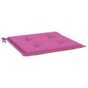 Poduszki na krzesła ogrodowe, 2 szt., różowe, 40x40x3 cm Lumarko!