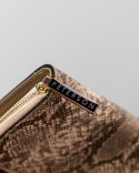 Kompaktowy portfel damski z egzotycznym wzorem — Peterson Lumarko!