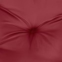 Poduszka na sofę z palet, winna czerwień, 50x40x10 cm Lumarko!