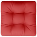 Poduszka na stołek z palet, czerwona, tkanina Lumarko!