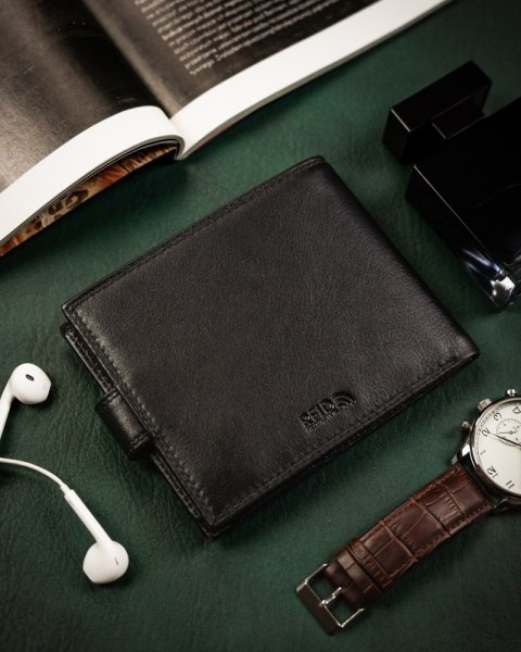 Duży, skórzany portfel męski na karty — Peterson Lumarko!
