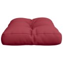 Poduszka na sofę z palet, winna czerwień, 60x40x10 cm Lumarko!