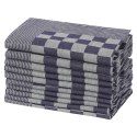 Ręczniki kuchenne, 50 szt., niebiesko-białe, 50x70 cm, bawełna Lumarko!