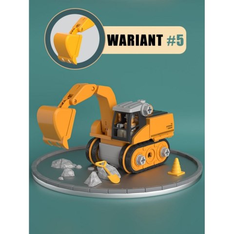 WOOPIE Mega Plac Budowy 5w1 Zestaw XXL do Skręcania DIY Lumarko!