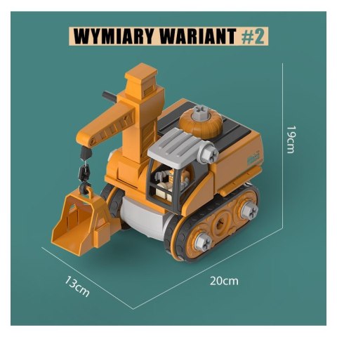 WOOPIE Mega Plac Budowy 5w1 Zestaw XXL do Skręcania DIY Lumarko!