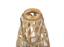 Lampion drewniany 77 cm naturalny TONGA Lumarko!