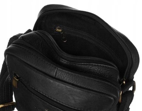 Listonoszka męska ze skóry naturalnej — Peterson Lumarko!