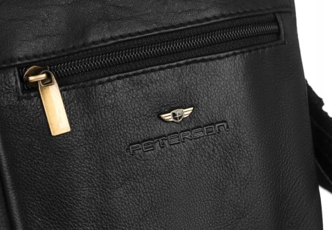 Listonoszka męska ze skóry naturalnej — Peterson Lumarko!